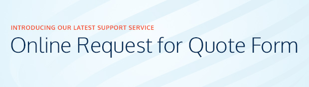 Online Request for Quote Form